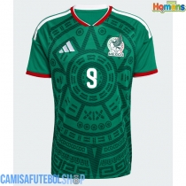 Camisa de time de futebol México Raul Jimenez #9 Replicas 1º Equipamento Mundo 2026 Manga Curta